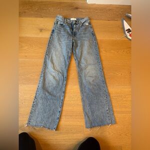 SLVRLAKE Light Blue Straight Leg Jeans